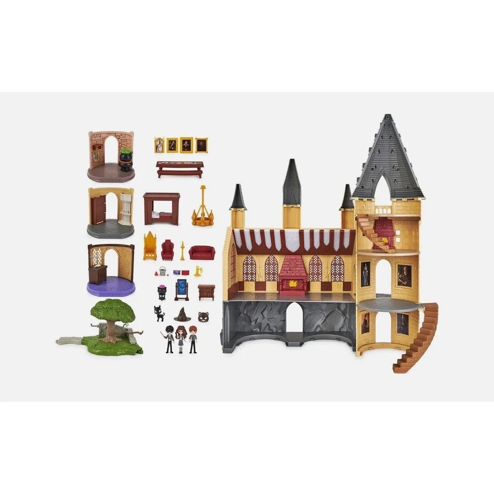 NIB! Harry‎ Potter Wizarding World Magical Minis Deluxe Hogwarts Castle Playset